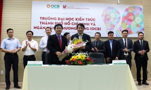 ĐH Kiến trúc TP.HCM và Ngân hàng TMCP Phương Đông (OCB) ký kết hợp tác toàn diện