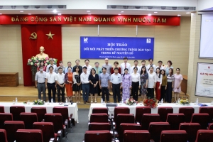 Hội thảo “Đổi mới phát triển chương trình đào tạo trong kỷ nguyên số”