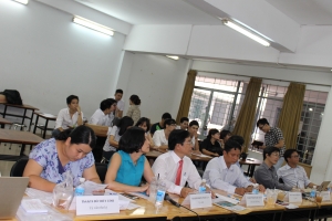 Sinh viên ngành quy hoạch khóa 2011 – 2016 bảo vệ tốt nghiệp