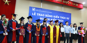 256 sinh viên ngành Kiến trúc khóa 2011-2016 nhận bằng tốt nghiệp