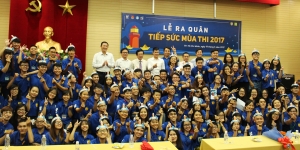Tưng bừng ra quân tiếp sức mùa thi năm 2017