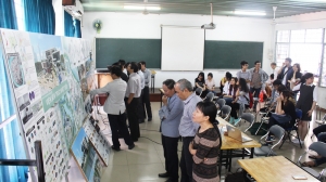 Sinh viên ngành Kiến trúc khóa 2011 - 2016 bảo vệ đồ án tốt nghiệp