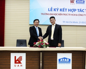 ĐH Kiến trúc TP.HCM và Công ty ATAD ký kết hợp tác toàn diện