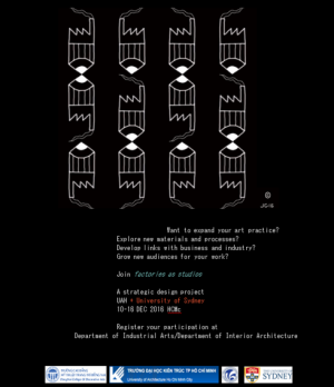 Dự án “The Factory as Studio”: Workshop về sáng tạo công nghiệp