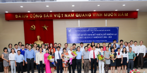 Lễ công bố quyết định bổ nhiệm, bổ nhiệm lại viên chức quản lý nhiệm kỳ 2016 - 2021
