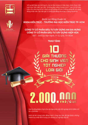 Nhiều DN trao giải thưởng cho SV ngành kiến trúc bảo vệ ĐATN đạt kết quả cao