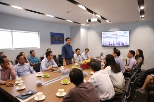 Tham quan Công ty Coteccons và công trình The Landmark 81 tầng