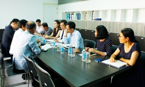 Tiếp đoàn đại diện Công ty Nikken Sekkei Nhật Bản