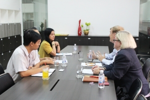 Tiếp đoàn trường Đại học Tây Anh Quốc