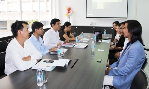 Tiếp đoàn Trường Kiến trúc và Thiết kế Montfort del Sario (Thái Lan)