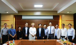 Tiếp Hiệu trưởng trường Đại học Bắc Đan Mạch (UCN)