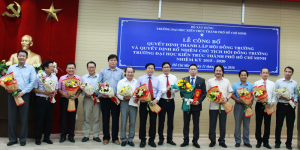 TS Hoàng Bắc An được bổ nhiệm làm Chủ tịch Hội đồng trường Đại học Kiến trúc TP.HCM