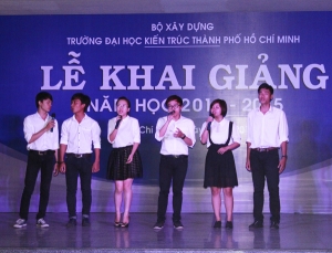 Đại học Kiến trúc TP.HCM khai giảng năm học 2014 - 2015