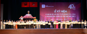 Danh sách CCVC nhận bằng khen Bộ Xây dựng nhân dịp kỷ niệm 40 năm thành lập Trường