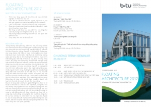 Mời tham dự chuỗi hoạt động học thuật Floating Architecture 2017