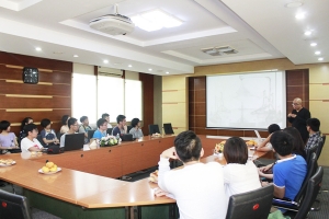 SV ĐH Công nghệ Hoa Nam (Trung Quốc) sinh hoạt học thuật tại ĐH Kiến trúc TP.HCM