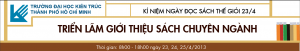 Thông báo triển lãm giới thiệu sách chuyên ngành